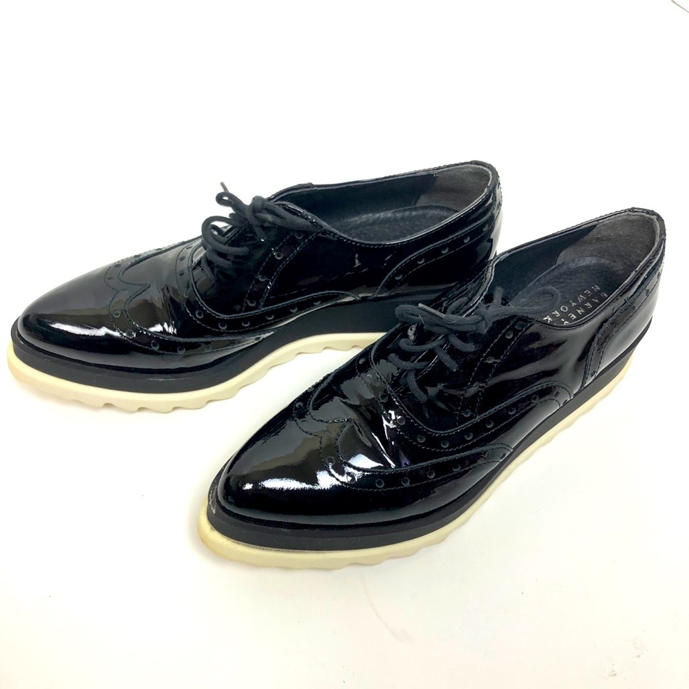 Barneys New York Platform Oxfords
